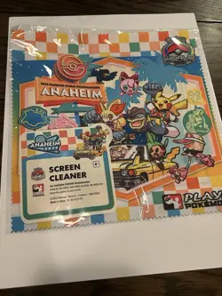 Pokemon World Championships 2025 Anaheim Competitor Screen Cleaner - Image 1