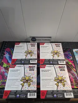 4X Alakazam Ex Collection Boxes Scarlet & Violet 151 Pokemon 2023 Sealed - Image 3