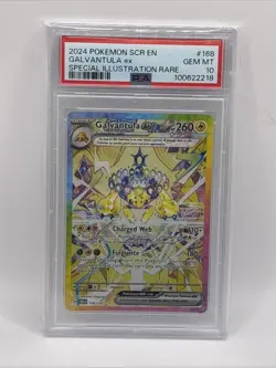 PSA 10 Galvantula ex 168/142 Special Illustration Rare Pokemon TCG Stellar Crown - Image 1