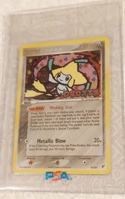 Jirachi 9/107 Holo Rare Deoxys Pokemon Reverse Holo Near Mint - Image 1