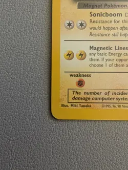 Pokemon Dark Magneton Team Rocket Rare 28/82 2000 Stage 1 60 HP Regular WOTC - Image 5