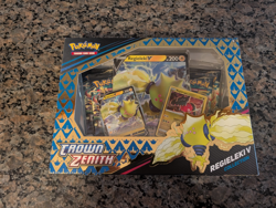 Pokemon TCG Crown Zenith Regieleki V Collection Box - Sealed - Brand New 820650851834 - Image 1