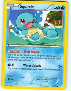Squirtle - 29/149 Boundaries Crossed - Pokemon TCG - 2012 - Image 1