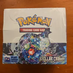 Pokemon TCG: Stellar Crown SV07 Booster Box Factory Sealed - Image 1