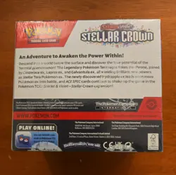 Pokemon TCG: Stellar Crown SV07 Booster Box Factory Sealed - Image 2