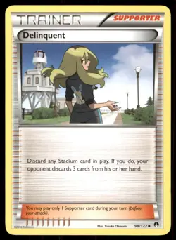 Pokemon TCG Delinquent Delinquent Uncommon Regular - Image 1