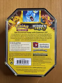 Pokemon TCG Hidden Fates Tin Gyarados SEALED 820650804816 - Image 5