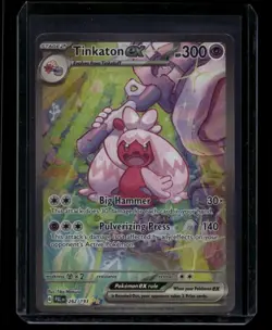 Pokemon TCG Tinkaton ex 262/193 Paldea Evolved Special Illustration NM - Image 1