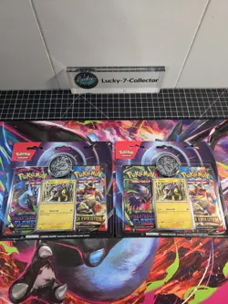 Pokemon TCG Mega Evolution Phantasmal Flames 2-Pack Blister Sealed -Raikou Lot/2 - Image 1