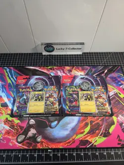 Pokemon TCG Mega Evolution Phantasmal Flames 2-Pack Blister Sealed -Raikou Lot/2 - Image 2