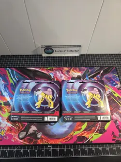 Pokemon TCG Mega Evolution Phantasmal Flames 2-Pack Blister Sealed -Raikou Lot/2 - Image 3