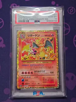 Pokemon PSA 10 Gem Mint Japanese 25th Anniversary Charizard Holo 001/025 - Image 2