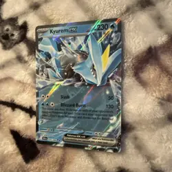 Kyurem ex 028/086 Black Bolt & White Flare Double Rare Holo Pokemon TCG NM/M - Image 2