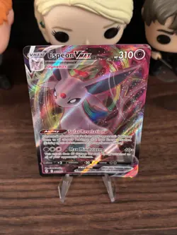 Pokemon TCG Espeon VMAX 065/203 Sword & Shield Evolving Skies Full Art Holo - Image 2