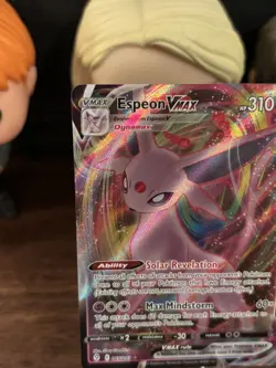 Pokemon TCG Espeon VMAX 065/203 Sword & Shield Evolving Skies Full Art Holo - Image 4
