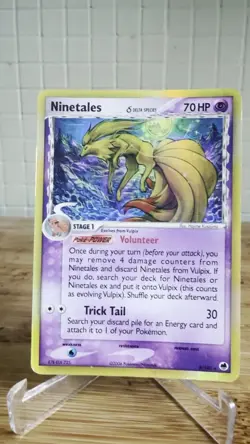Pokemon TCG Ninetails (Delta Species) Holo Rare 8/101 Ex Dragon Frontiers - Image 2
