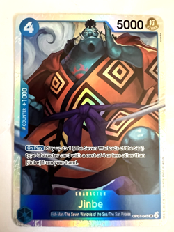 Jinbe OP07-045 SR – One Piece TCG 500 Years in the Future (English) - Image 1