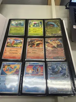 Scarlet & Violet 151 Master Set Binder Mostly complete See photos! Pokemon Cards - Image 1