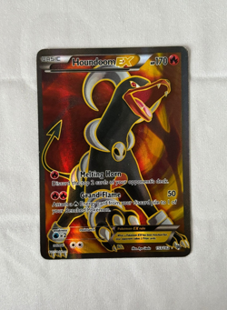 Houndoom EX 153/162 X & Y BreakThrough Ultra Rare Full Art Holo Pokemon Card - Image 1
