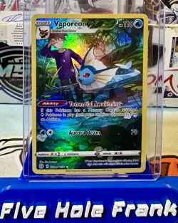 Pokemon Card - Vaporeon Brilliant Stars TG02/TG30 Ultra Rare - Image 1