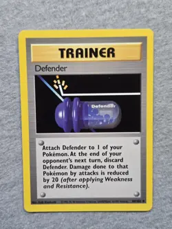 Defender 80/102 Trainer Pokemon Card - Image 1