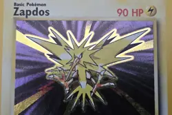 Vintage Pokemon TCG Base Set 2 WoTC Zapdos Holo Rare Card #20/130 LP - Image 2