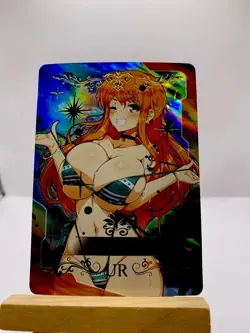 Goddess Story Waifu Anime Girl Nami UR Rare Foil TCG Manga Card - Image 1