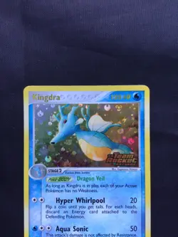 Pokemon Cards: EX Team Rocket Returns Reverse Holo: Kingdra 12/109 - Image 2