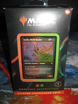 Starter Commander Deck - Draconic Destruction MTG Brand New Sealed - Image 1