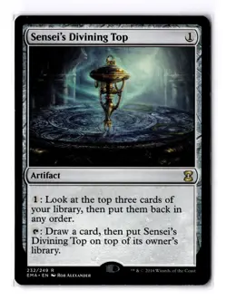 MTG - Sensei's Diving Top 232/249 Eternal Masters (EMA) Regular - LP - Image 1