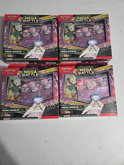 Pokemon TCG Mega Diancie Battle Deck Sealed X4 - Image 1