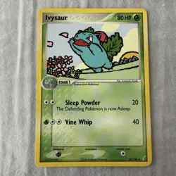 Pokemon Ivysaur 34/100 EX Crystal Guardians Uncommon - Image 1