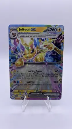 Pokemon Jolteon ex Double Rare Holo Sv Prismatic Evolutions 030/131 260HP - Image 1