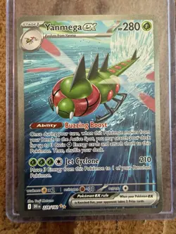 Pokemon Yanmega EX 228/182 Sv10 Destined Rivals Holo Special Illustration Rare … - Image 1
