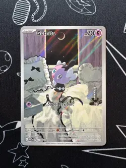Gothita 124/086 Pokemon TCG S&V White Flare Illustration Rare English - Image 1