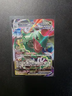 Pokemon TCG Rayquaza VMAX Full Art 101/159 Crown Zenith NM! - Image 1