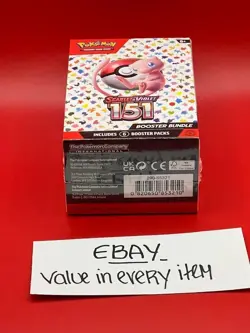 Pokemon TCG Scarlet & Violet 151 Booster Bundle BRAND NEW FACTORY SEALED - Image 4