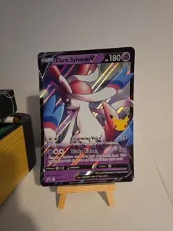 Pokemon Dark Sylveon V SWSH134 Black Star Promo - Jumbo - NM/M- fast delivery - Image 1