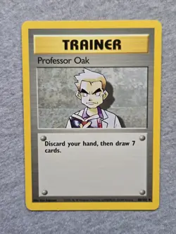 Pokemon TCG Professor Oak Base Set 88/102 - Image 1