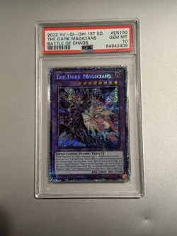 PSA 10 | YuGiOh The Dark Magicians Starlight Rare BACH-EN100 - Image 1