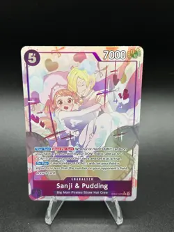 Sanji & Pudding (Alternate Art) EB02-035 Extra Booster: Anime 25th Collection - Image 1