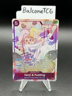 Sanji & Pudding (Alternate Art) EB02-035 Extra Booster: Anime 25th Collection - Image 2