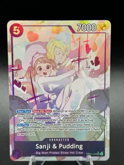 Sanji & Pudding (Alternate Art) EB02-035 Extra Booster: Anime 25th Collection - Image 3