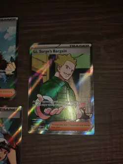 Lot Of 9 Full Illustration Pokemon Trainer Cards All Nm To Mint Varying Sets - Image 4