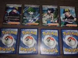 Lot Of 9 Full Illustration Pokemon Trainer Cards All Nm To Mint Varying Sets - Image 5