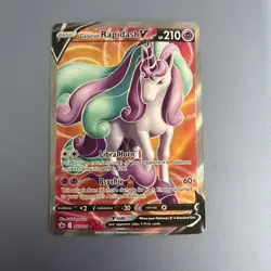 Galarian Rapidash V (Full Art) 167/198 Chilling Reign Ultra Rare Pokemon Card - Image 1