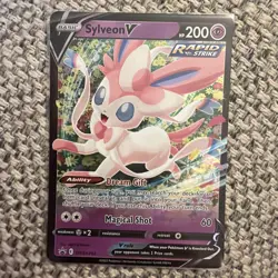 Espeon V Black Star Promo SWSH 201, NM Pokemon Card - Image 1