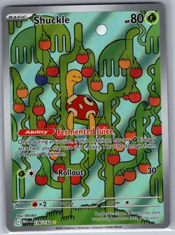 Shuckle 136/132 ME01: Mega Evolution - Pokemon Card - NM - Image 1