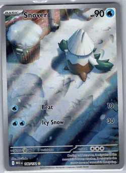 Snover 140/132 ME01: Mega Evolution - Pokemon Card - NM - Image 1
