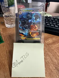 Mega Charizard x Ex 125/094 SIR Full Art Phantasmal Flames English Pokemon Card - Image 3